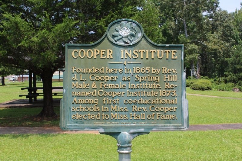 Cooper Institute Marker image. Click for full size.