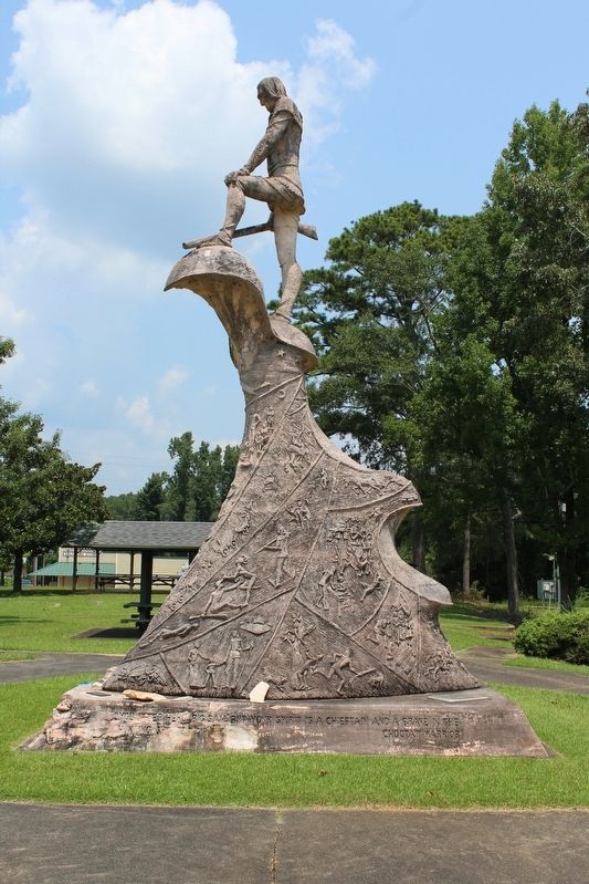 Gen. Sam Dale Monument image. Click for full size.