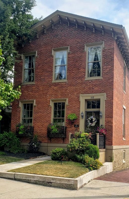 112 Washington Street Marker. Click for full size. 112 Washington Street Marker image. Click for full size.