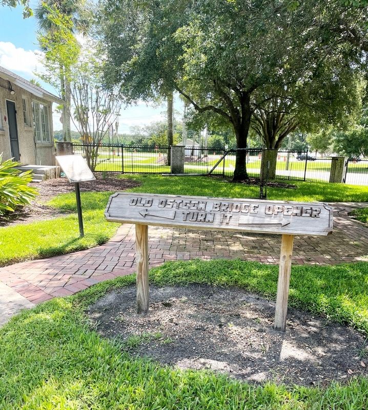 Osteen Bridge Turner Marker. Click for full size. Osteen Bridge Turner Marker image. Click for full size.
