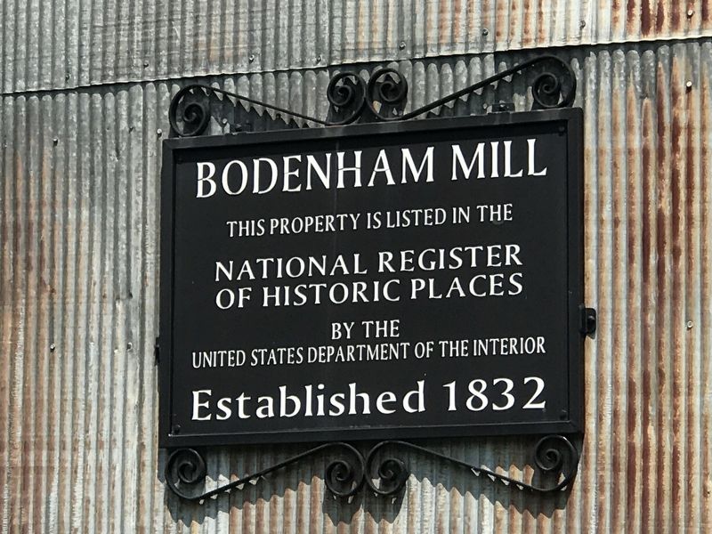 Bodenham Mill Marker image. Click for full size.