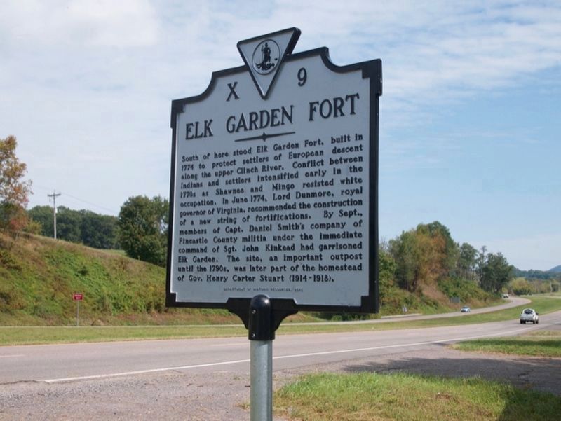 Elk Garden Fort Marker image. Click for full size.