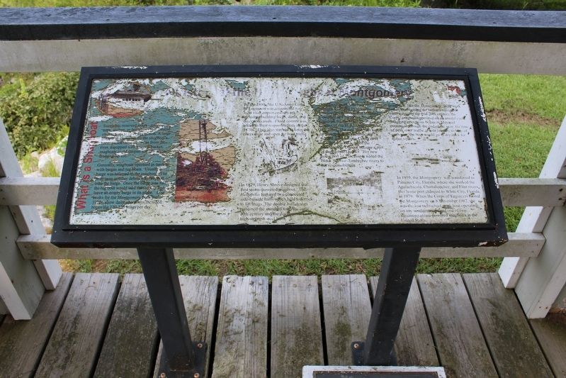 History of the Snagboat Montgomery Marker image. Click for full size.