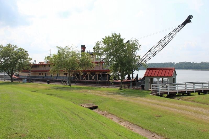 U.S. Snagboat Montgomery - A National Historic Landmark image. Click for more information.