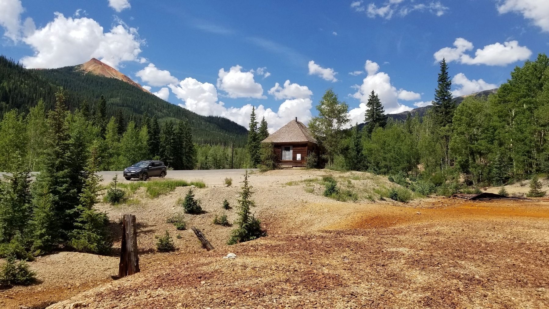 The general area of the Larson Brothers Mine and Marker. Click for full size. The general area of the Larson Brothers Mine and Marker image. Click for full size.