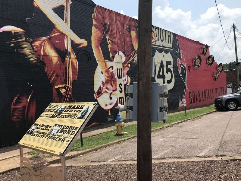 The 2009 Rockabilly Highway Mural image. Click for full size.
