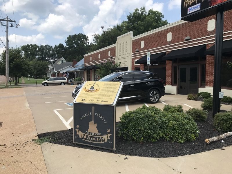 McNairy County's Trail of Music Legends Marker. Click for full size. McNairy County's Trail of Music Legends Marker image. Click for full size.