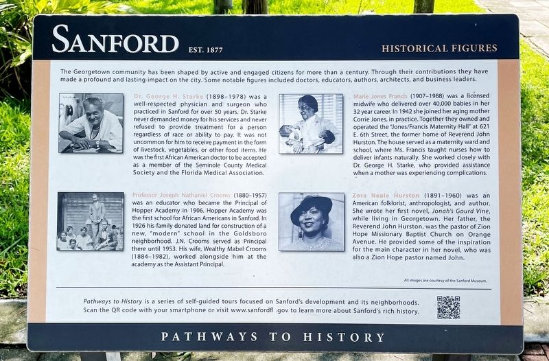 Historical Figures Marker. Click for full size. Historical Figures Marker image. Click for full size.