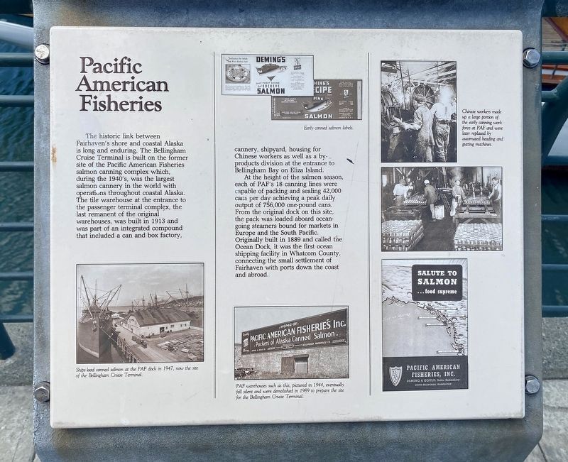 Pacific American Fisheries Marker <i>(lower panel)</i> image. Click for full size.