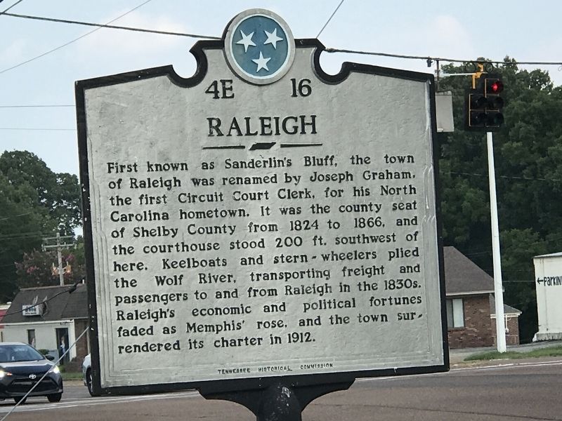 Raleigh Marker image. Click for full size.