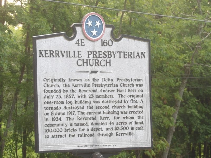 Kerrville Presbyterian Church Marker image. Click for full size.