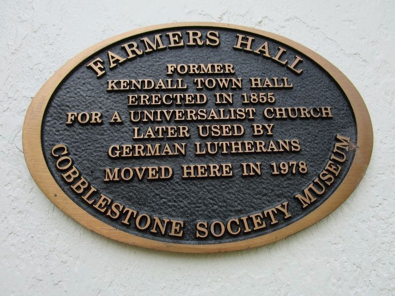 Farmers Hall Marker image. Click for full size.