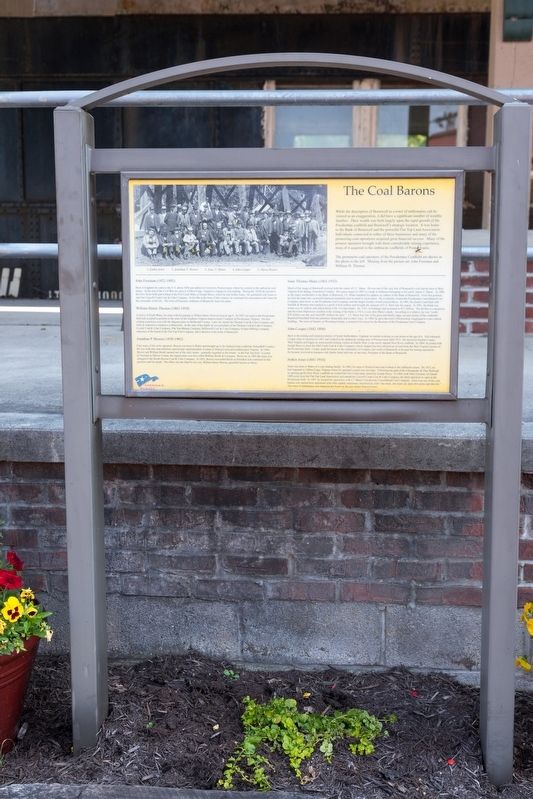 The Coal Barons Marker. Click for full size. The Coal Barons Marker image. Click for full size.