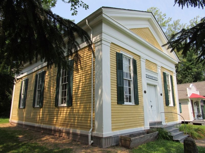 Farmers Hall & Marker. Click for full size. Farmers Hall & Marker image. Click for full size.