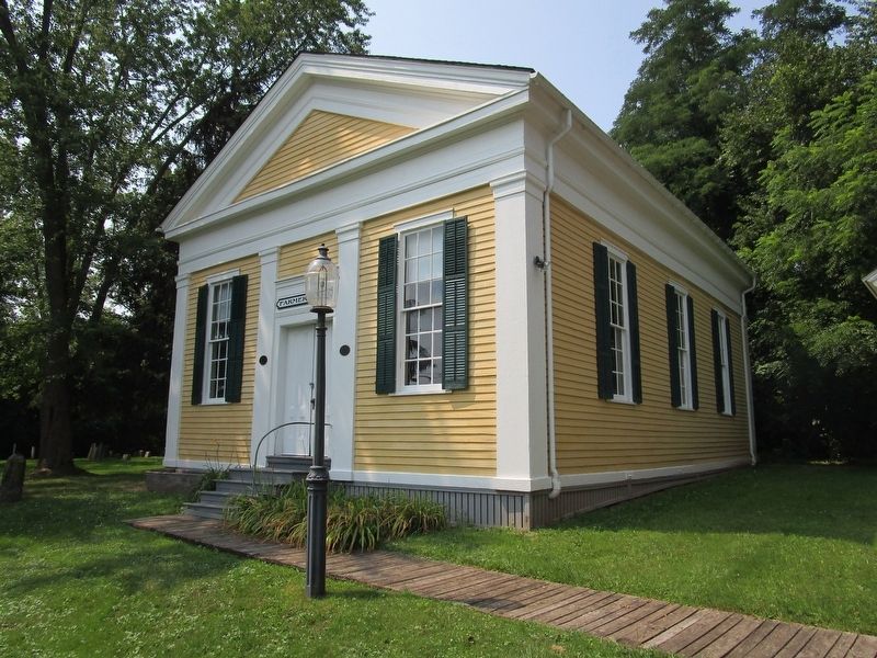 Farmers Hall & Marker. Click for full size. Farmers Hall & Marker image. Click for full size.