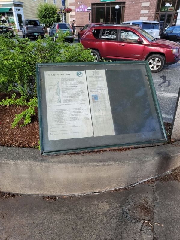 The Appalachian Trail Marker image. Click for full size.