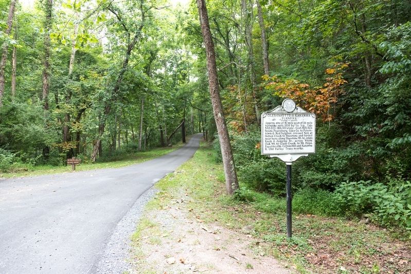 Giles, Fayette & Kanawha Turnpike Marker image. Click for full size.
