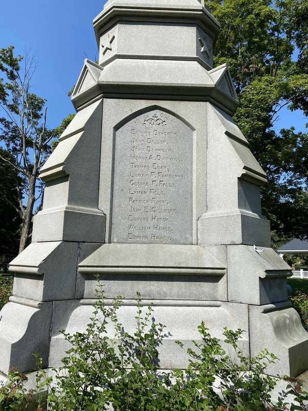 To the Nation's Defenders Monument - Eastern Face. Click for full size. To the Nation's Defenders Monument - Eastern Face image. Click for full size.