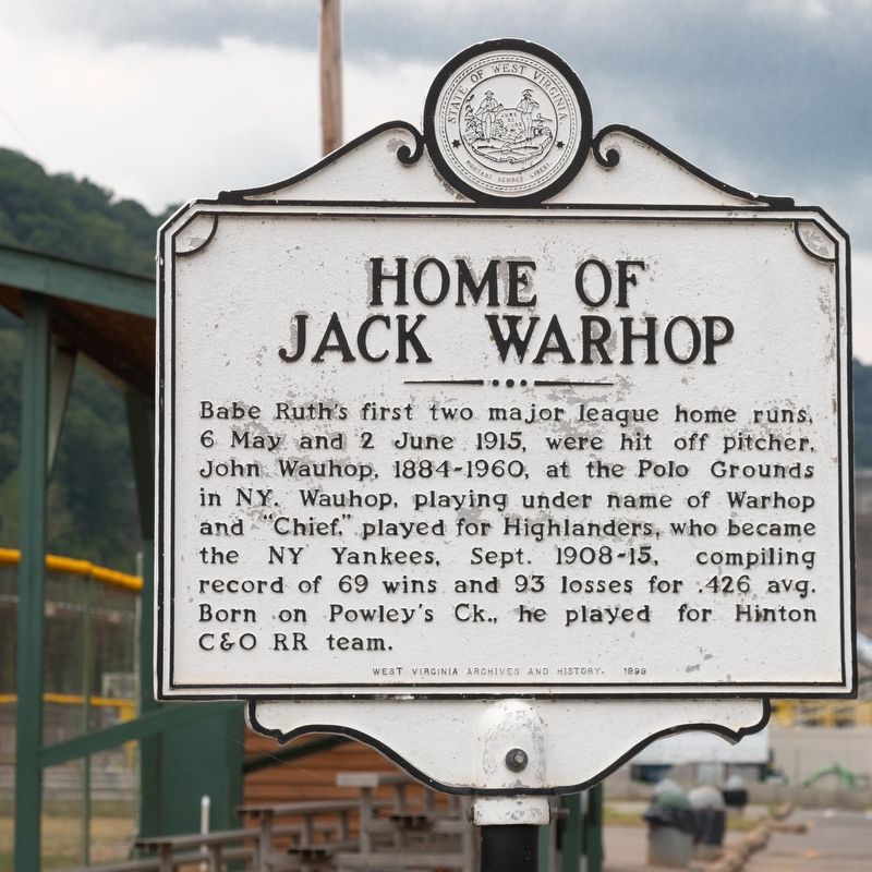 Home of Jack Warhop Marker. Click for full size. Home of Jack Warhop Marker image. Click for full size.
