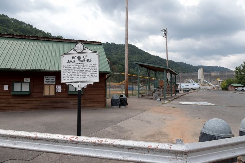 Home of Jack Warhop Marker. Click for full size. Home of Jack Warhop Marker image. Click for full size.