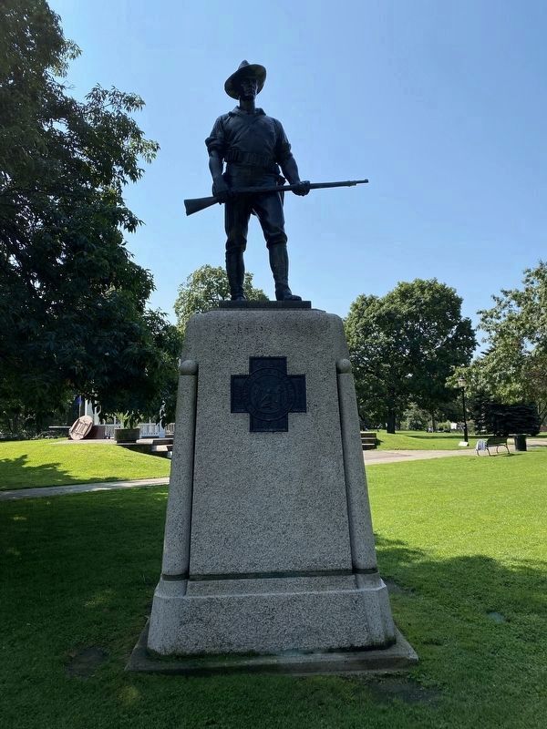 Waltham Spanish-American War Monument image. Click for full size.