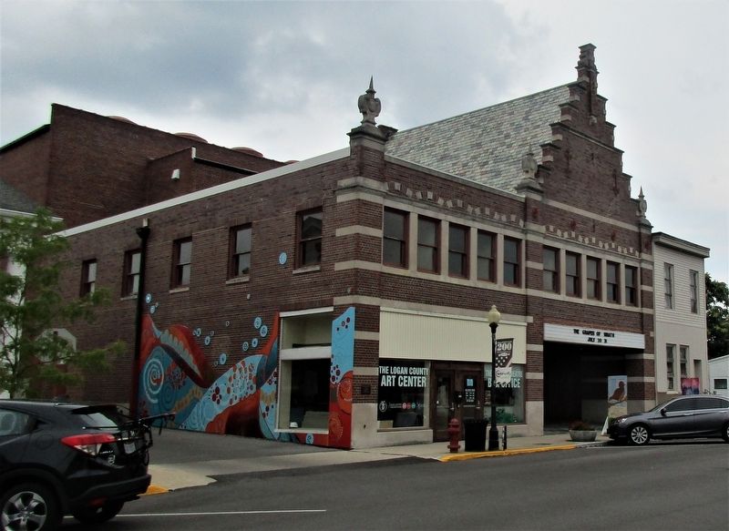 The Holland Theatre Marker. Click for full size. The Holland Theatre Marker image. Click for full size.