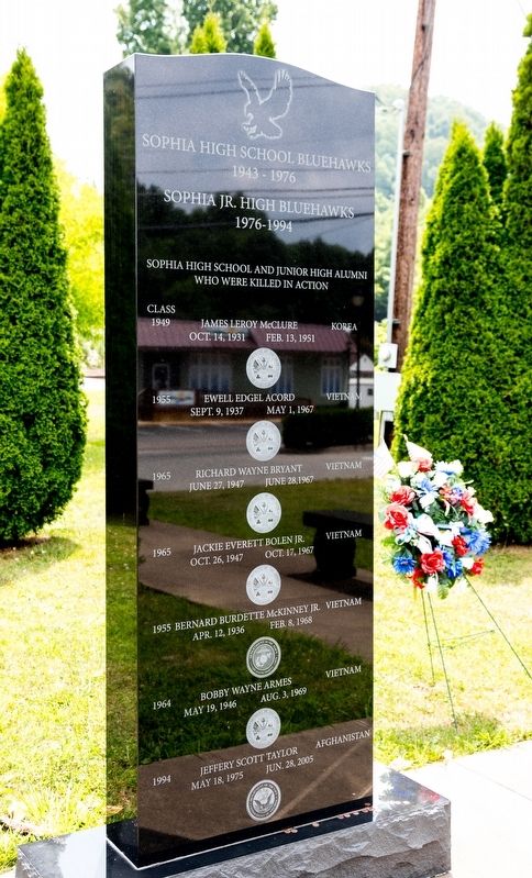Bluehawks Monument. Click for full size. Bluehawks Monument image. Click for full size.