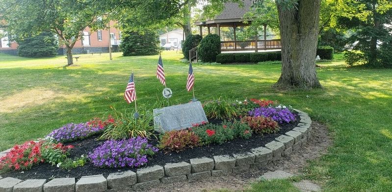 Barker Veterans Memorial. Click for full size. Barker Veterans Memorial image. Click for full size.