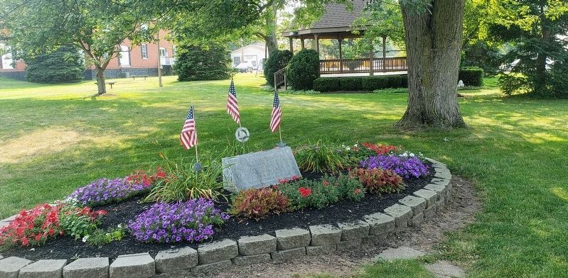 Barker Veterans Memorial image. Click for full size.