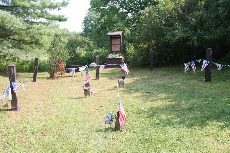 The Battle of Cranberry Creek Burial Site image. Click for full size.
