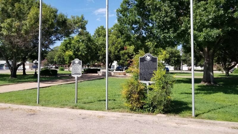 The General Wool and the Chihuahua Road Marker is on the left of the two markers image. Click for full size.