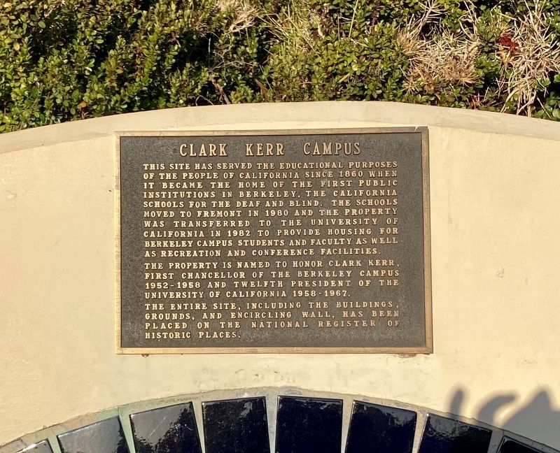 Clark Kerr Campus Marker image. Click for full size.