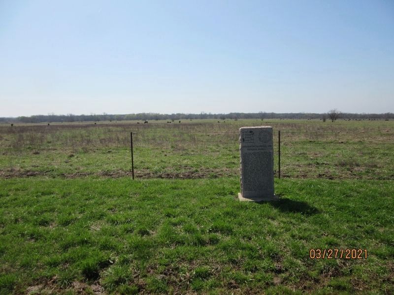 Chickasaw/Choctaw Stickball Game Marker image. Click for full size.