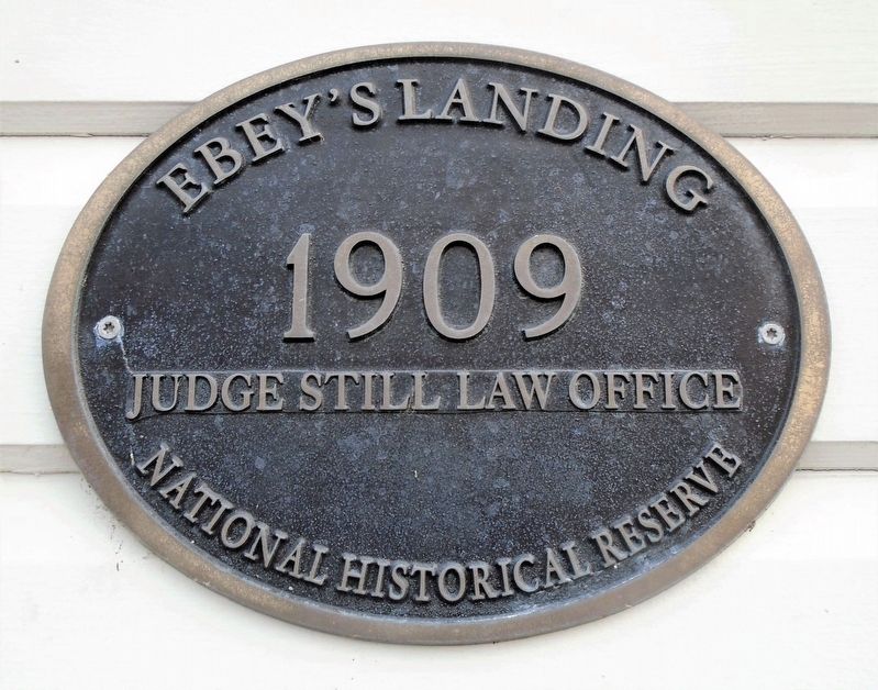Judge Still's Law Office Marker image. Click for full size.