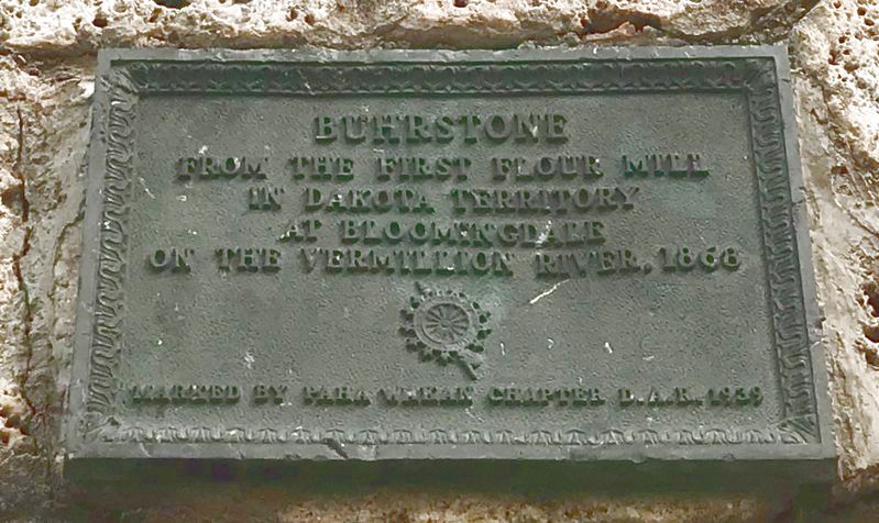 Buhrstone Marker image. Click for full size.