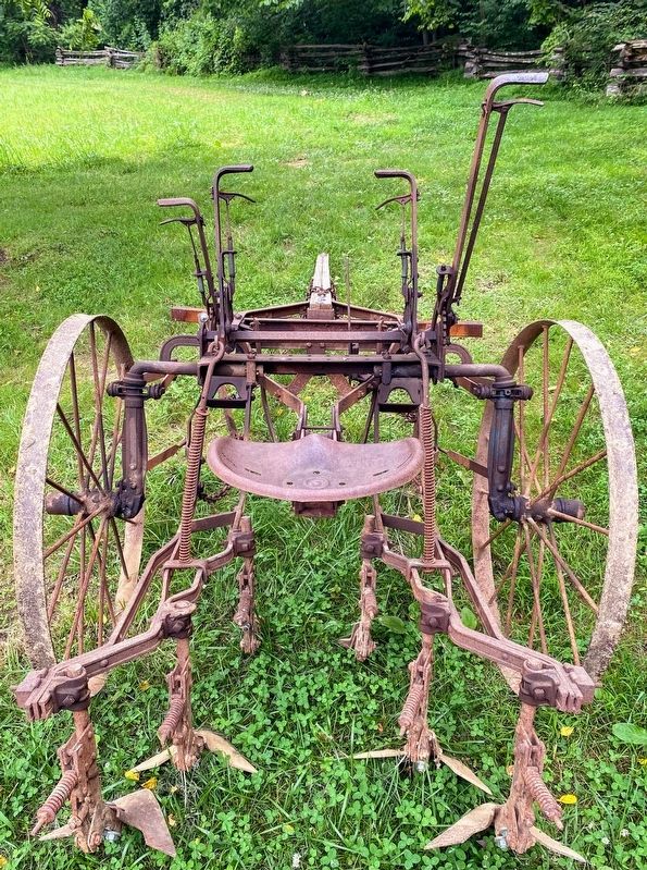 Farm Equipment Near the Marker image. Click for full size.