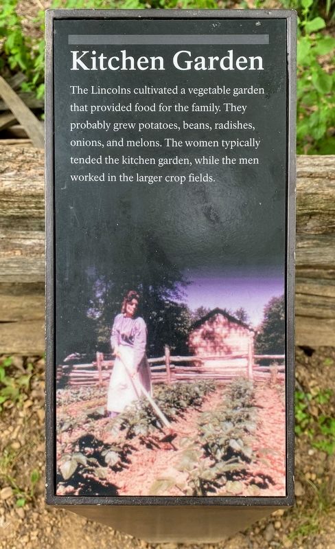 Kitchen Garden Marker. Click for full size. Kitchen Garden Marker image. Click for full size.