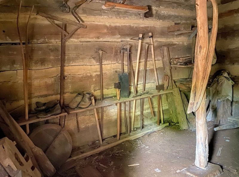 Tools Inside the Carpenter Shop image. Click for full size.