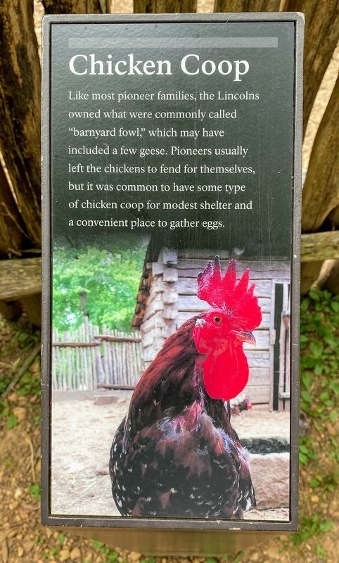 Chicken Coop Marker. Click for full size. Chicken Coop Marker image. Click for full size.