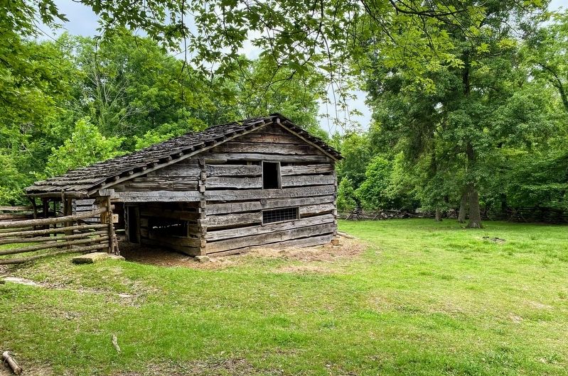 Lincoln Boyhood Farm Barn. Click for full size. Lincoln Boyhood Farm Barn image. Click for full size.