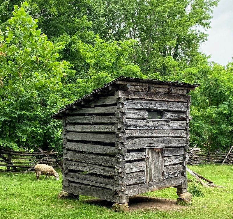 Lincoln Boyhood Farm Barn. Click for full size. Lincoln Boyhood Farm Barn image. Click for full size.