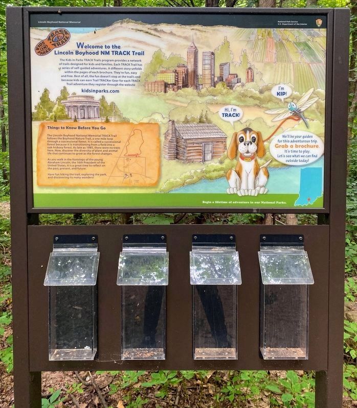 Boyhood Nature Trail Adjacent Kiosk image. Click for full size.