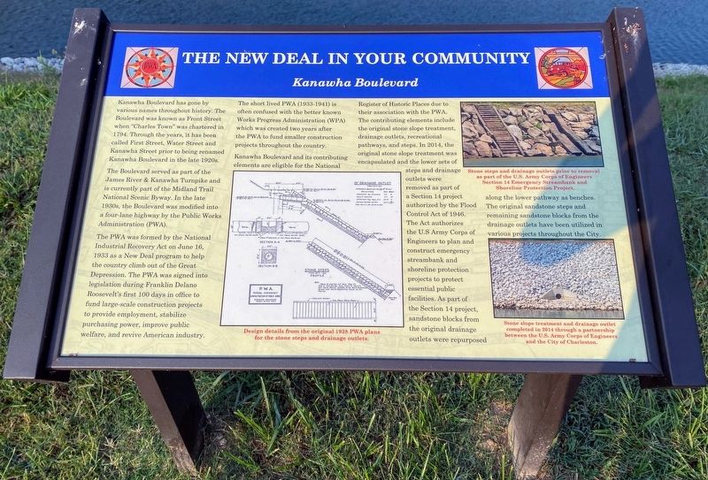 The New Deal In Your Community Marker image. Click for full size.