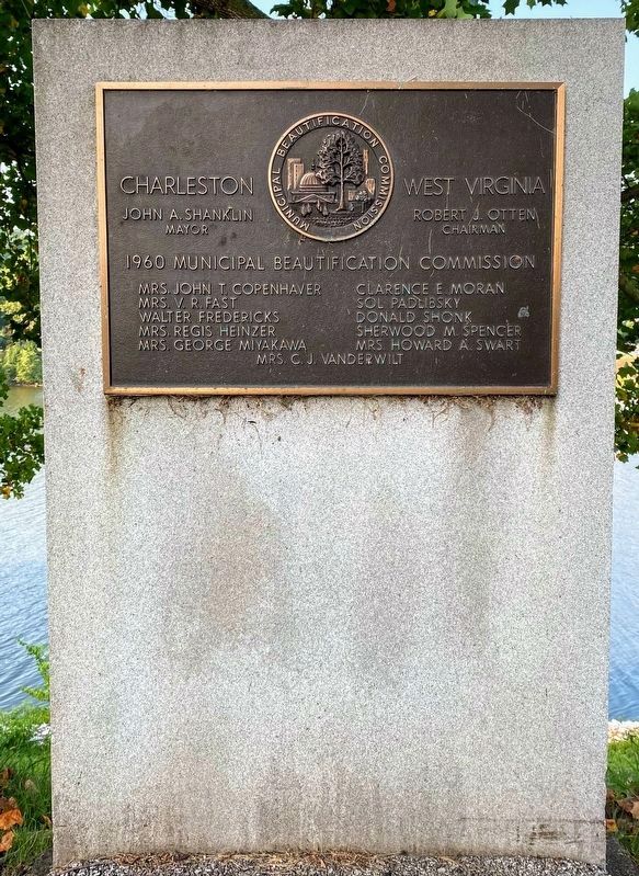 Plaque Next to the Kanawha Riflemen Marker. Click for full size. Plaque Next to the Kanawha Riflemen Marker image. Click for full size.