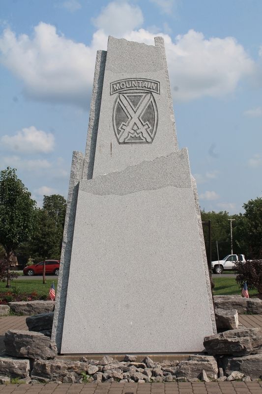 10th Mountain Division Monument. Click for full size. 10th Mountain Division Monument image. Click for full size.