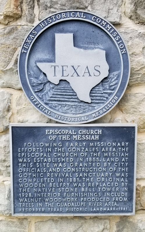 Episcopal Church of the Messiah Marker image. Click for full size.
