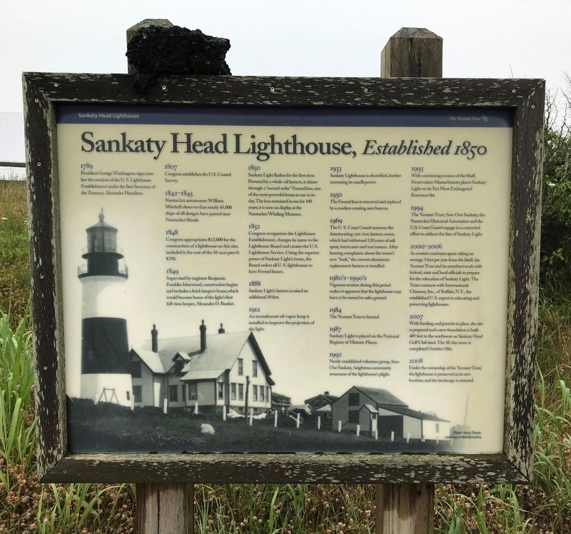 Sankaty Head Lighthouse Marker image. Click for full size.