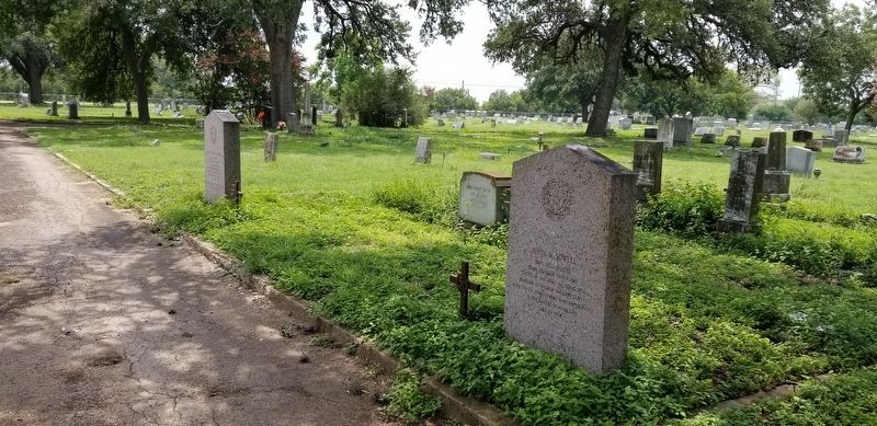 The John N. Sowell Marker is the marker on the right of the two markers image. Click for full size.