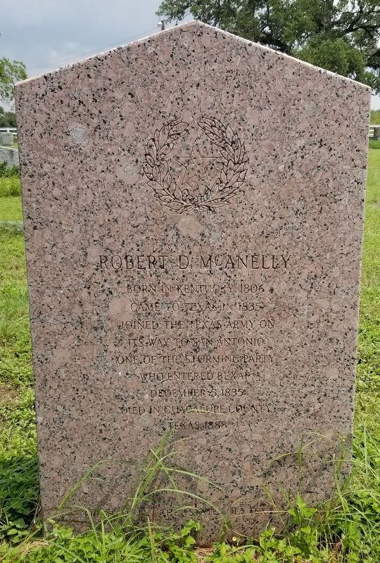 Robert D. McAnelly Marker image. Click for full size.