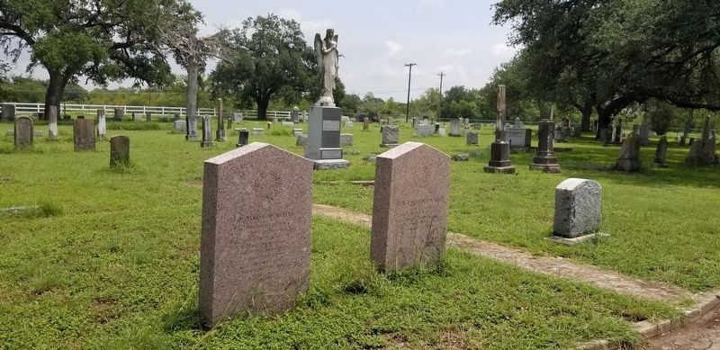 The Robert D. McAnelly Marker is the marker on the left of the two markers image. Click for full size.